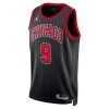 Dres Chicago Bulls Nikola Vucevic 9 Jordan 2022-23 Statement Edition Crno Swingman
